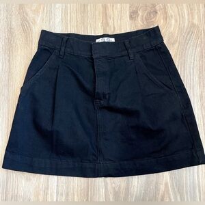 We The Free Black Jean Mini Skirt Size 28 EUC